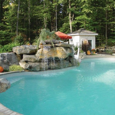 AFTER - Playhouse/Pool Area