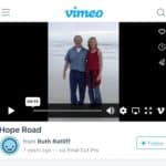 A photo of Bill and Mary Stone thumbnail on a Vimeo - a recording of Hope Road by Bill Stone